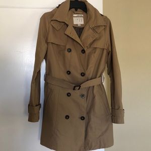A New Day tan trench coat